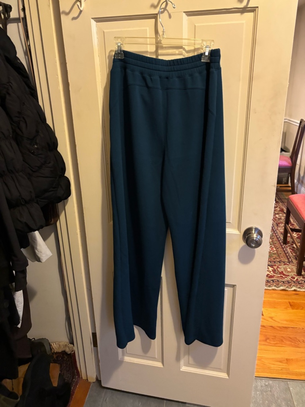 SPANX AirEssentials Wide Leg Pant XL Teal - Picture 2 of 3